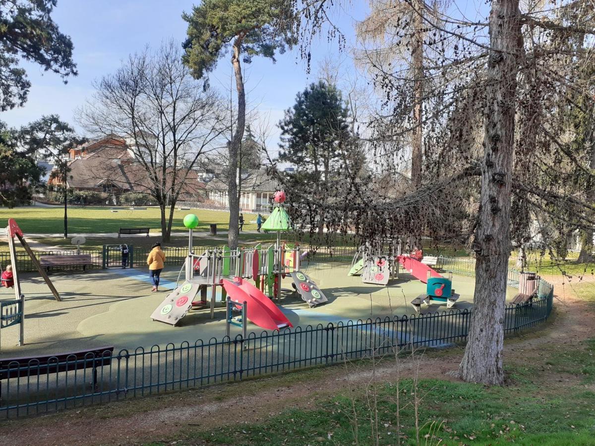 Charmant Appartement A 150 M Des Thermes Et Du Centre Ville Thonon-les-Bains Dış mekan fotoğraf