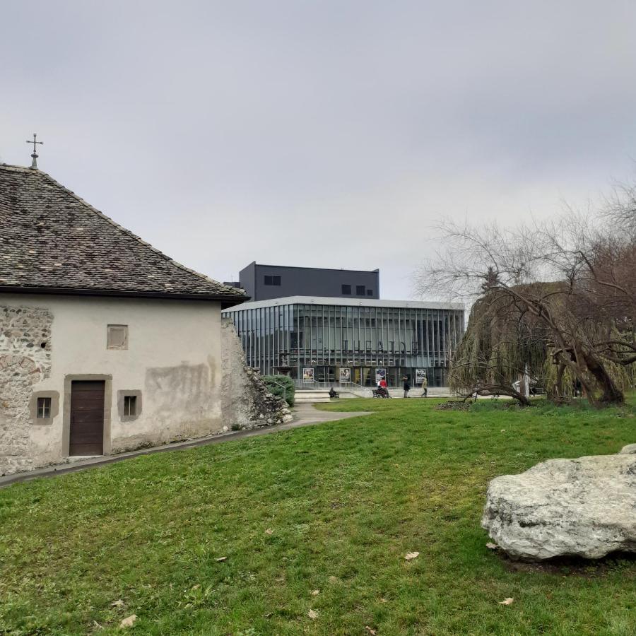 Charmant Appartement A 150 M Des Thermes Et Du Centre Ville Thonon-les-Bains Dış mekan fotoğraf