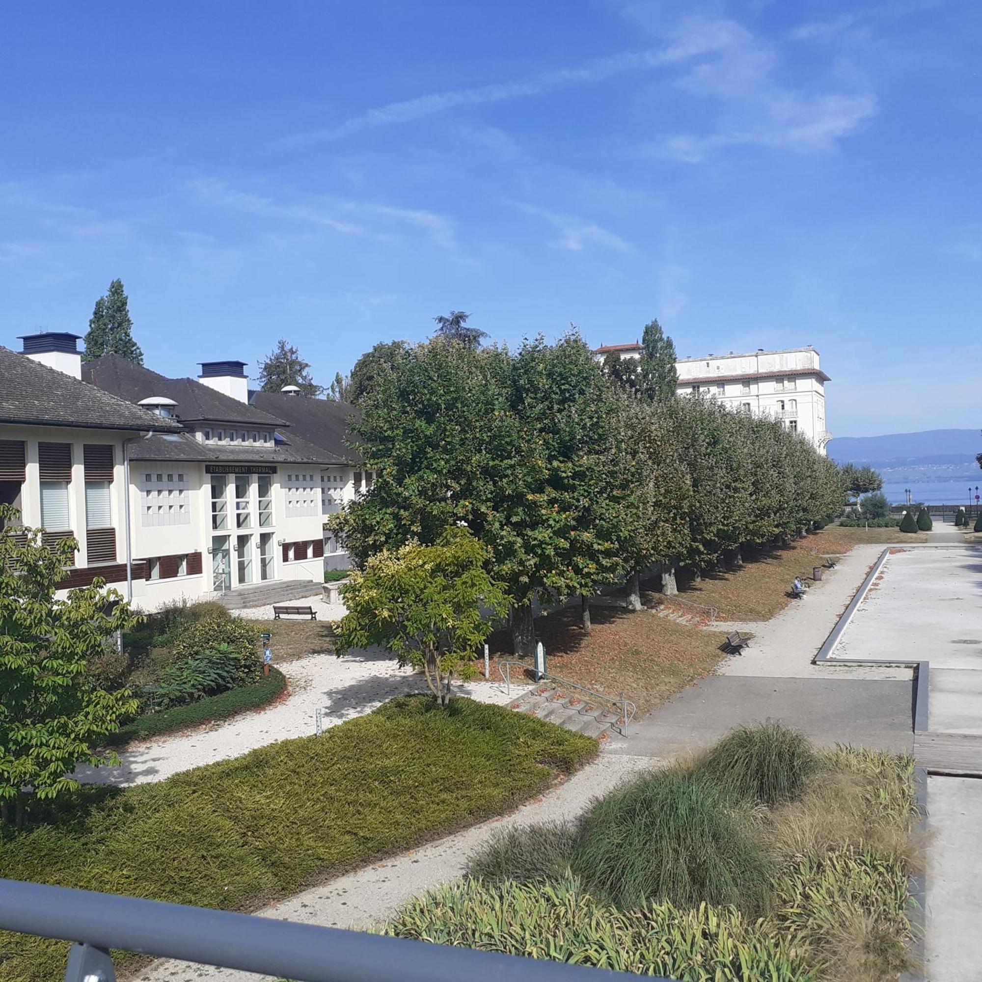 Charmant Appartement A 150 M Des Thermes Et Du Centre Ville Thonon-les-Bains Dış mekan fotoğraf
